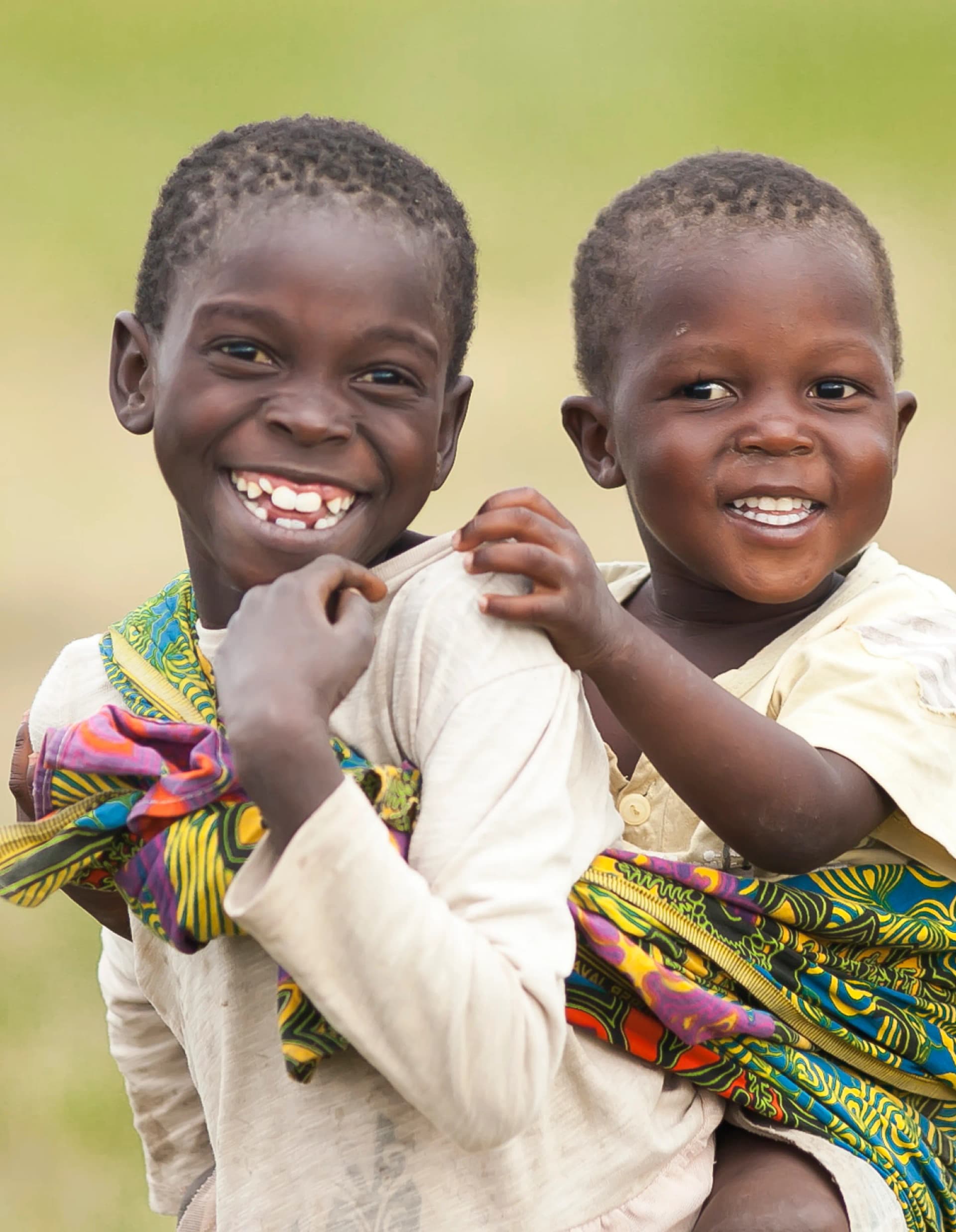Children smiling